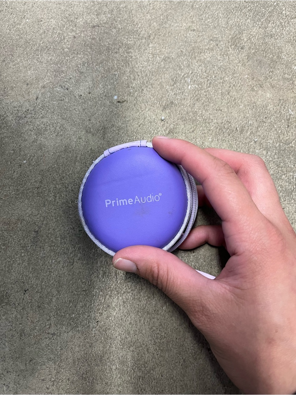 PrimeAudio Portable Earbud Case - Purple